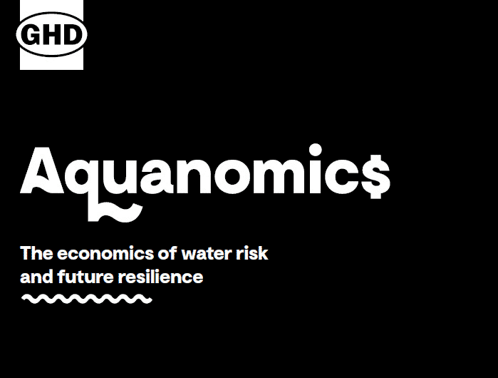The front cover of the Aquanomics whitepaper report